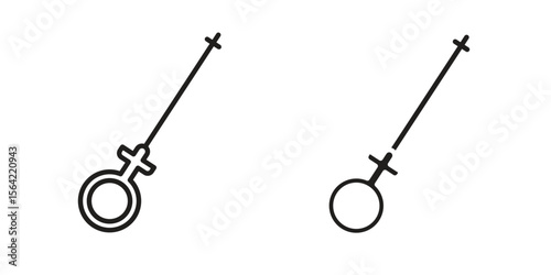 Car dipstick icon. Vector Illustration. Isolated vector Illustration. EPS Illustration.