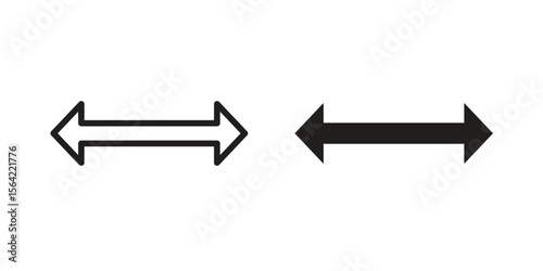 Double arrow icon. Vector Illustration. Isolated vector Illustration. EPS Illustration.