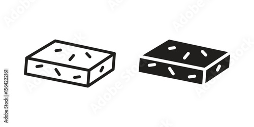 Halva icon. Vector Illustration. Isolated vector Illustration. EPS Illustration.