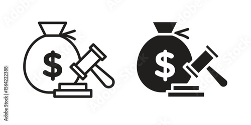 Inheritance law icon. Vector Illustration. Isolated vector Illustration. EPS Illustration.