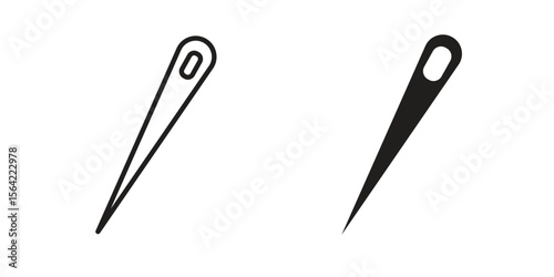 Needle icon. Vector Illustration. Isolated vector Illustration. EPS Illustration.