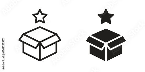New product icon. Vector Illustration. Isolated vector Illustration. EPS Illustration.