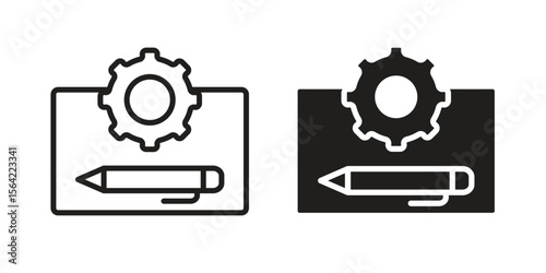 Prototyping icon. Vector Illustration. Isolated vector Illustration. EPS Illustration.