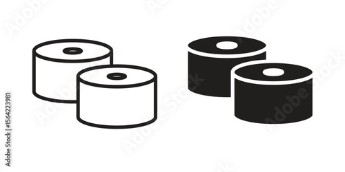 Sushi icon. Vector Illustration. Isolated vector Illustration. EPS Illustration.