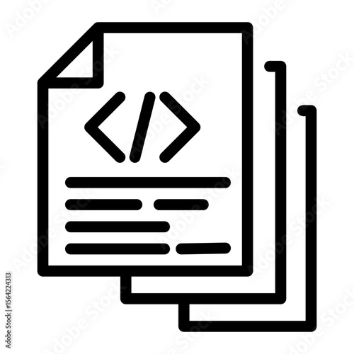 coding document icon