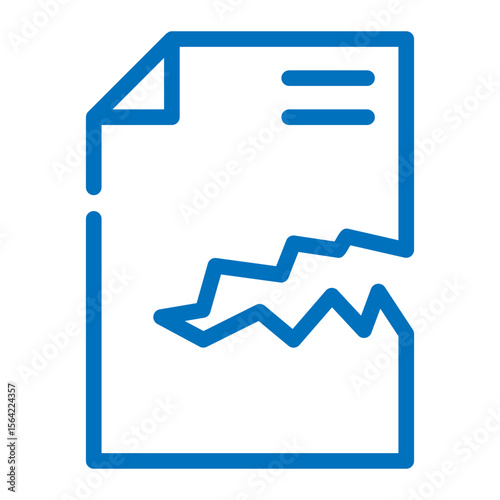 broken document icon