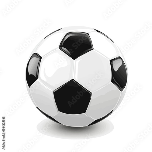 My A Simple flat 2D illustration icon soccer ball isolated on transparent background, vector, animation design, simple flat 2D clipart, design by me. My vector design