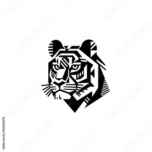 Tiger Head Logo Vector