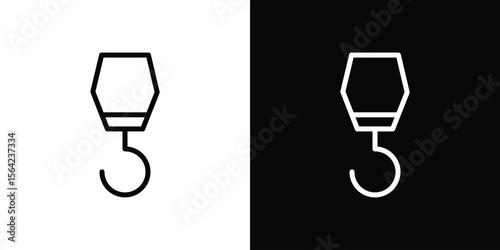 Crane icon graphic element Illustration template design