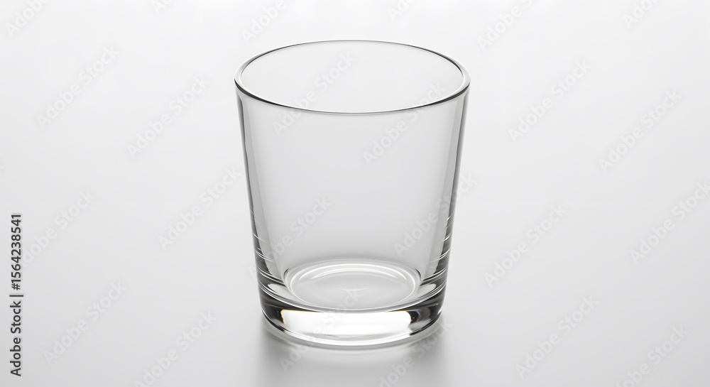 Simple Clear Glass Tumbler Perfect for Everyday Use Simple Clear Glass Tumbler Perfect for Everyday Use
