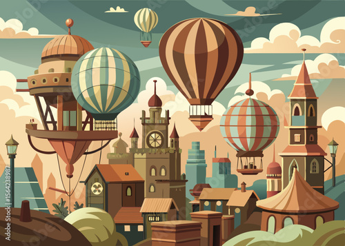 hot air balloon
