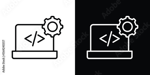 Software Engineering icon graphic element Illustration template design