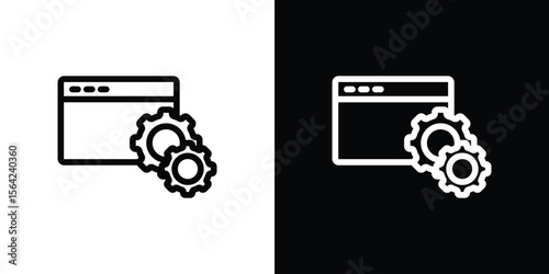 Software icon graphic element Illustration template design