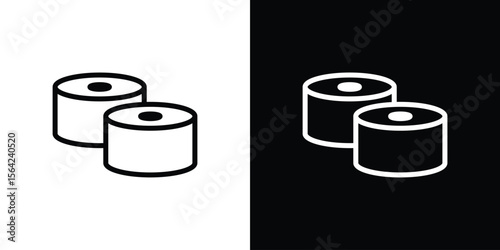 Sushi icon graphic element Illustration template design
