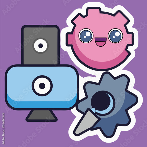 Cute Gears and Gadgets For School Learning and Fun Activities