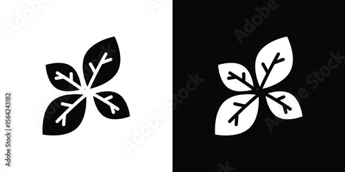 Basil icon symbol illustration doodle design