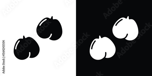 Chickpeas hummus icon symbol illustration doodle design