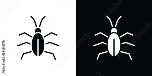 Cockroach icon symbol illustration doodle design