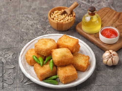 Bild auf Leinwand Tahu Goreng