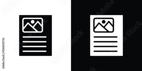 Content icon symbol illustration doodle design