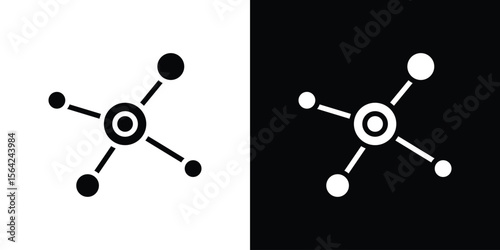 Decentralized icon symbol illustration doodle design