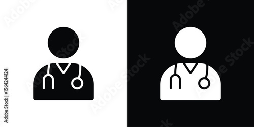 Doctor icon symbol illustration doodle design