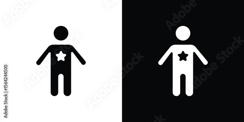 Good human icon symbol illustration doodle design
