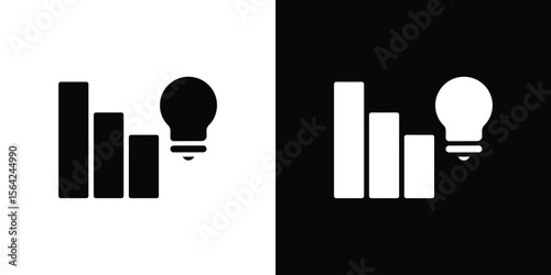 Marketing strategy icon symbol illustration doodle design
