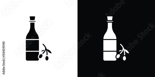 Olive oil icon symbol illustration doodle design
