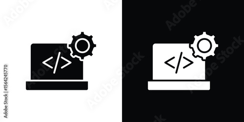 Software Engineering icon symbol illustration doodle design