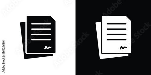 Wills and trusts icon symbol illustration doodle design