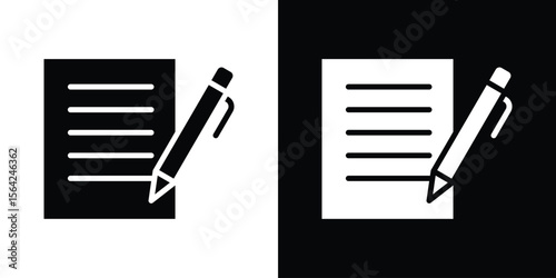 Write icon symbol illustration doodle design