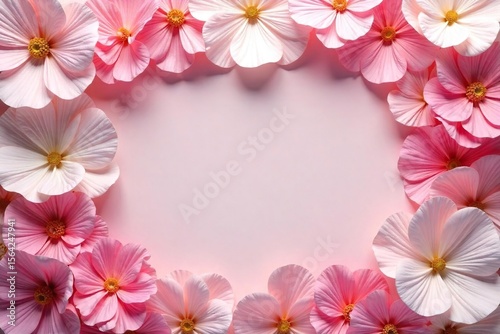 Elegant Pastel Floral Texture Delicate Petals Create a Stunning Backdrop for Invitations, Websites, and More