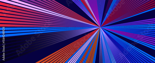 Abstract background neon glow colors.Explosion in universe. vector illustration