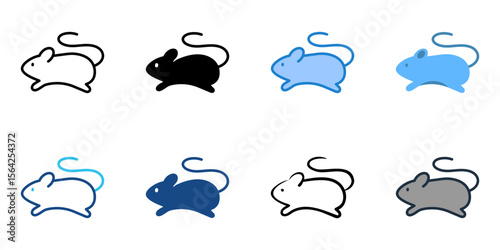 Gerbil icon set multiple style collection 

