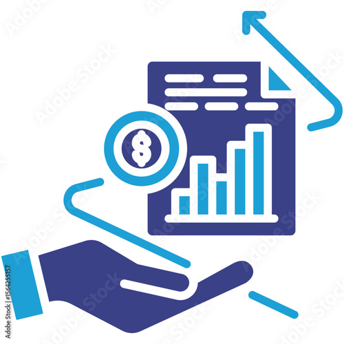 Financial Report Icon