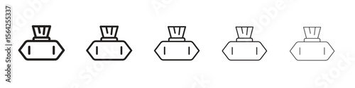 baby wipe icon design symbol collection for graphic design. EPS 10