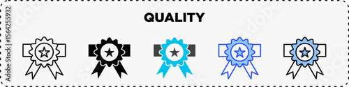 Quality Icon Pack Line Glyph Outline Icon