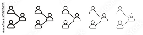 Coordinate icon design symbol collection for graphic design. EPS 10