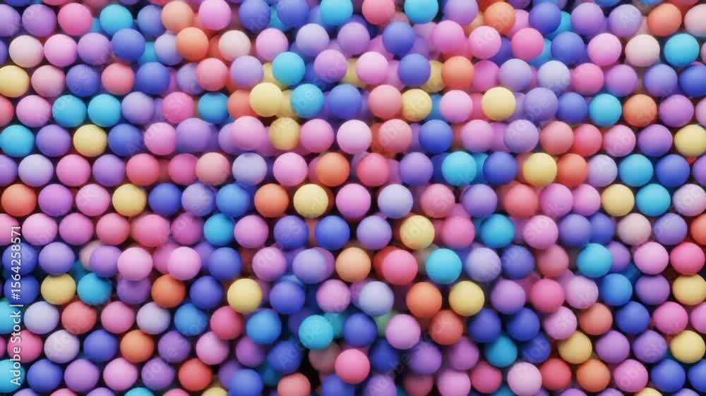 background of colored balls