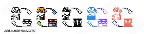 Franchise Investment multiple icon