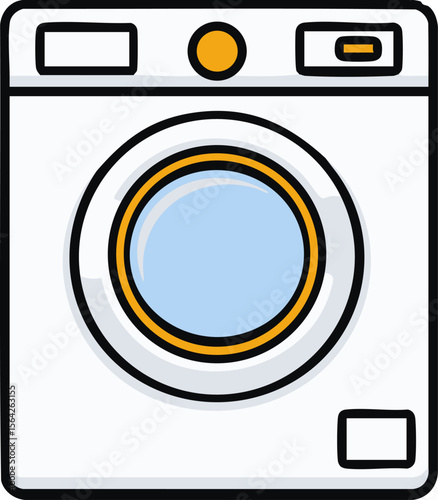 fullshot_of_a_laundry_icon_the_background_color_should_be_whi