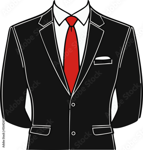 fullshot_of_a_suit_icon_the_background_color_should_be_whi
