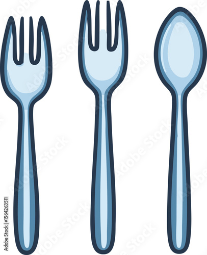 fullshot_of_a_cutlery_icon_the_background_color_should_be_whi