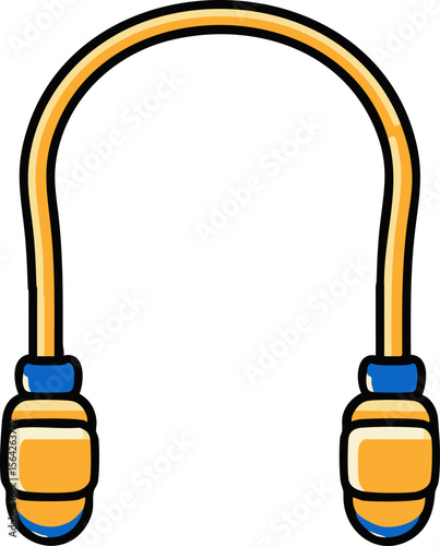 fullshot_of_a_jump_rope_icon_the_background_color_should_be_whi