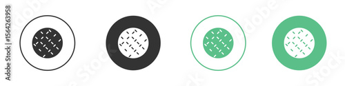 Anti skid feet icon symbol illustration doodle set. EPS10