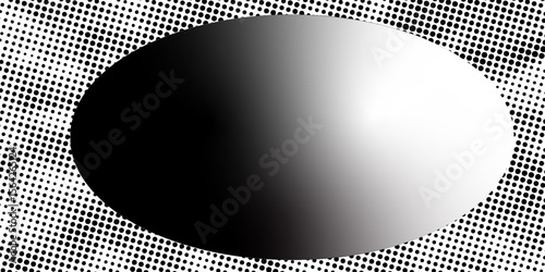 half tone radial pattern background vector