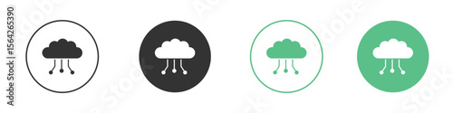 DOS icon symbol illustration doodle set. EPS10