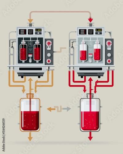 Apheresis blood medical. Plasma transfusion. Donation cell health. Circulation medical. Modeling blood flow dynamics pre and post-apheresis