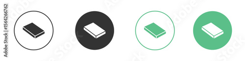 Mattress icon symbol illustration doodle set. EPS10